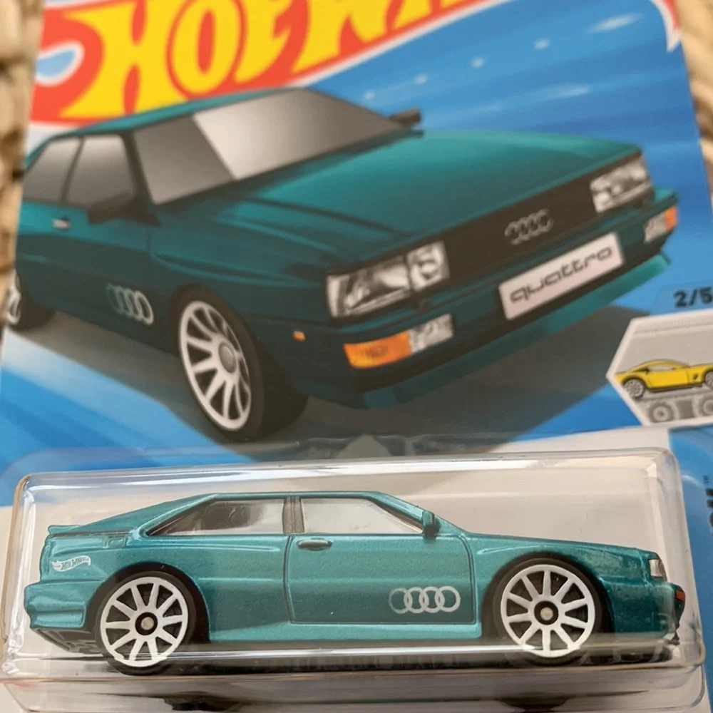 Hot Wheels 1987 Audi Quattro 1980s Diecast 80s Green Car Hotwheels Mattel 2025 🆕